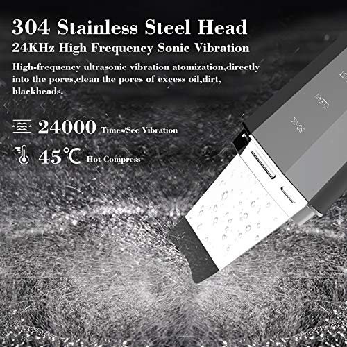 ANLAN Peeling Ultrasónico Facial, 5 Modos Skin Scrubber, Limpiador de Poros, Exfoliante Facial y EMS Cuidado de la Piel… - Imagen 3